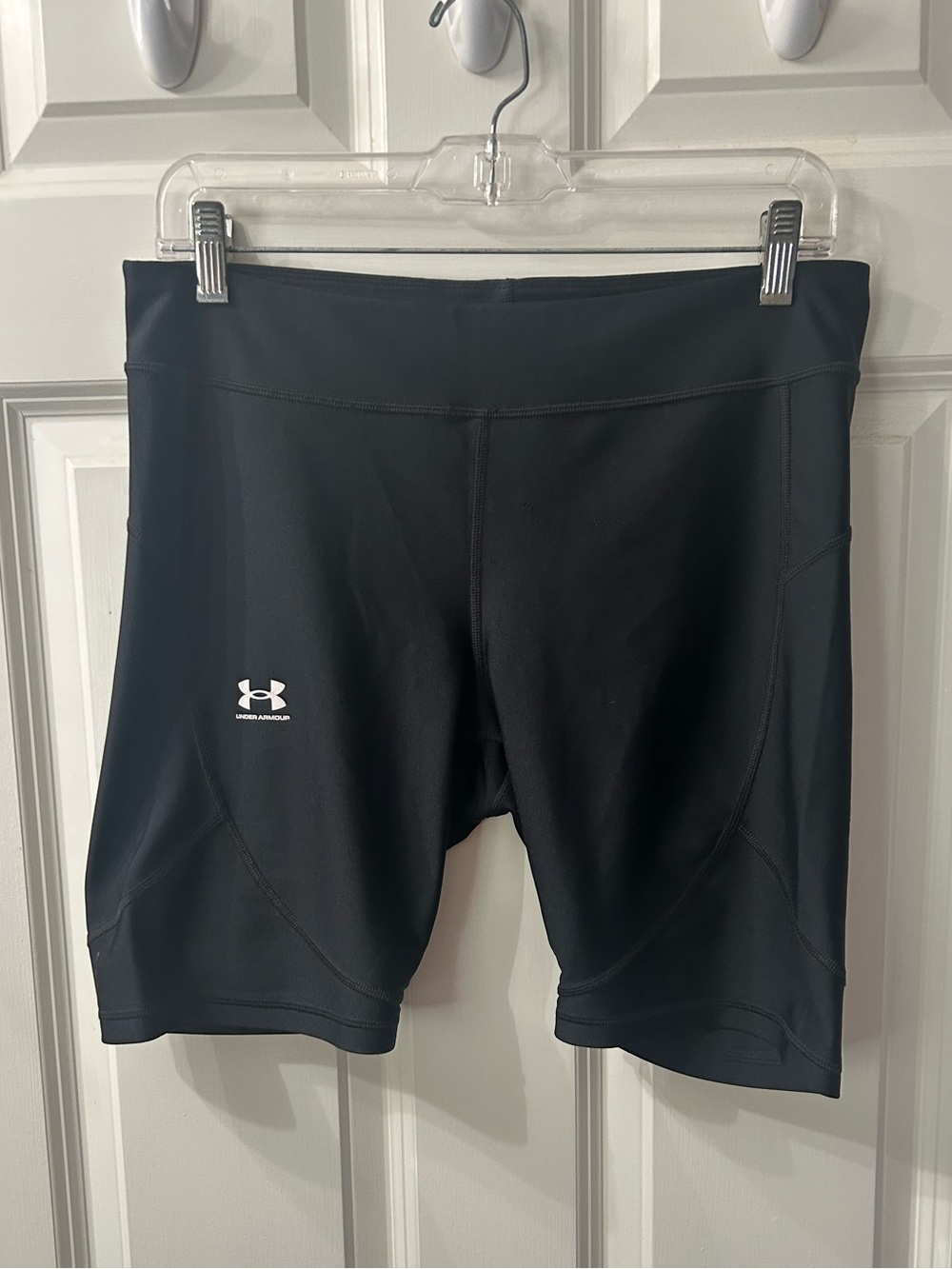 Under Armour Black Compression 8 inch Workout Shorts